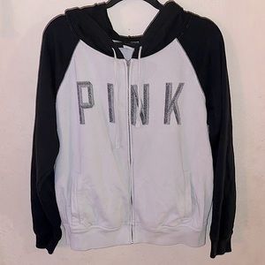 PINK zip up hoodie